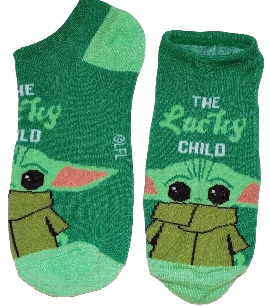 Star Wars YODA Ladies Socks 2 Pairs Size 9-11.