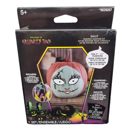 Sally Halloween Pumpkin Painting Kit Nightmare Before Christmas