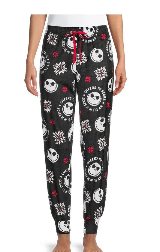 Disney Nightmare Before Christmas Womens Cuffed Sleep Pant Pajamas Size S/CH 4-6