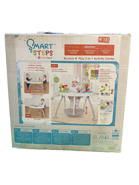 Baby Trend 3-in-1 Bounce N’ Play Activity Center smart steps