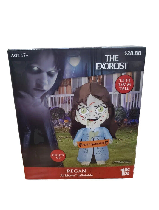 Gemmy 2022 The Exorcist Regan 3.5 Ft Airblown Halloween Yard Inflatable