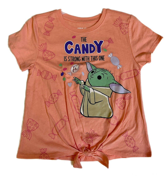 Star Wars The Child The CANDY is Strong with this Little One Tee S 6/6X