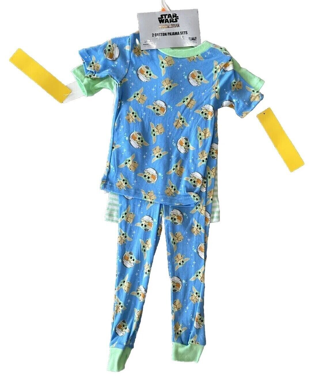 Baby Yoda Size 5T LEGO Star Wars Mandalorian Toddler 4 PIECE PJ SET NEW