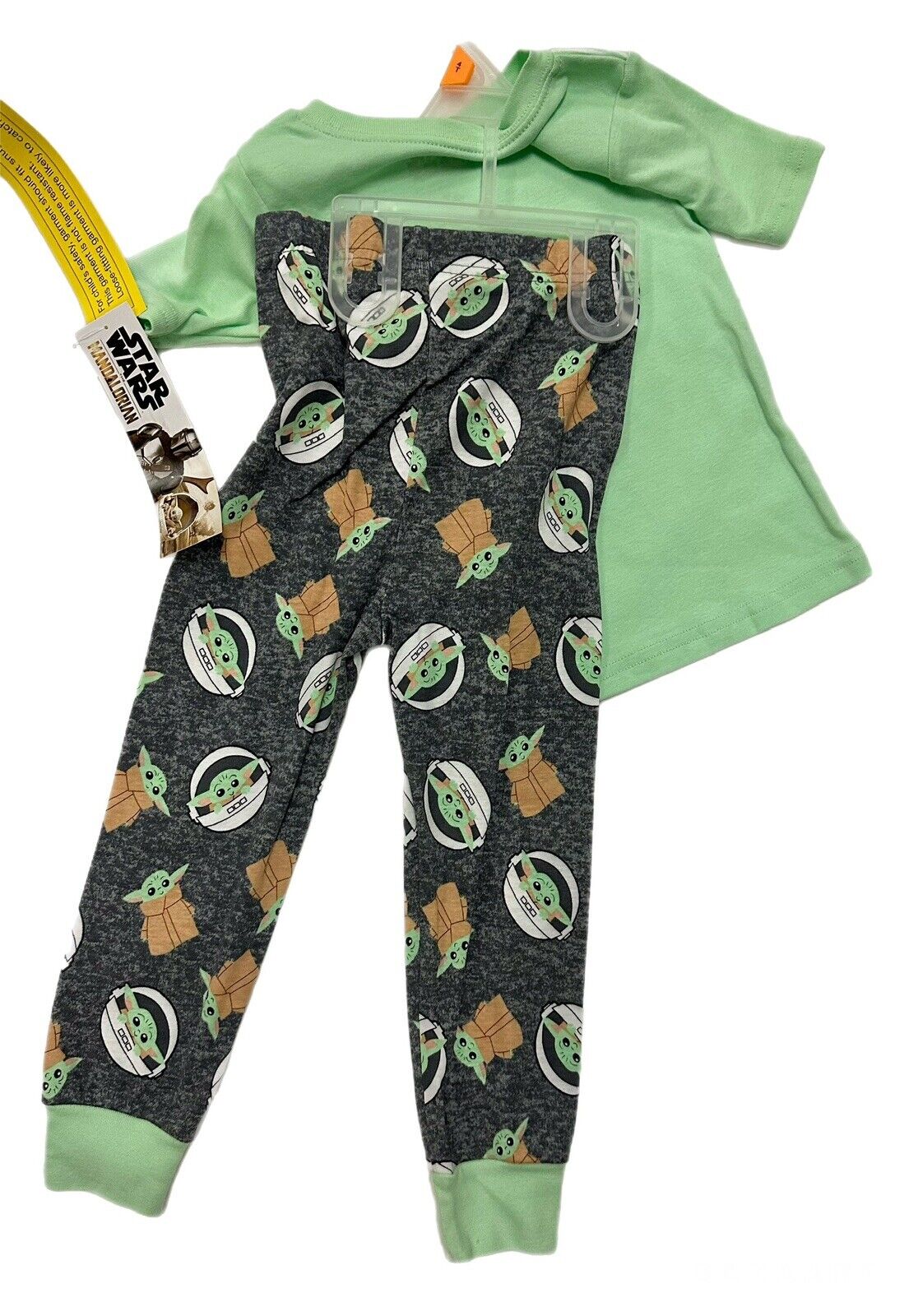 Star Wars Baby Yoda "Cutest in the Galaxy" Toddler Boy Pajama Set Size 4T