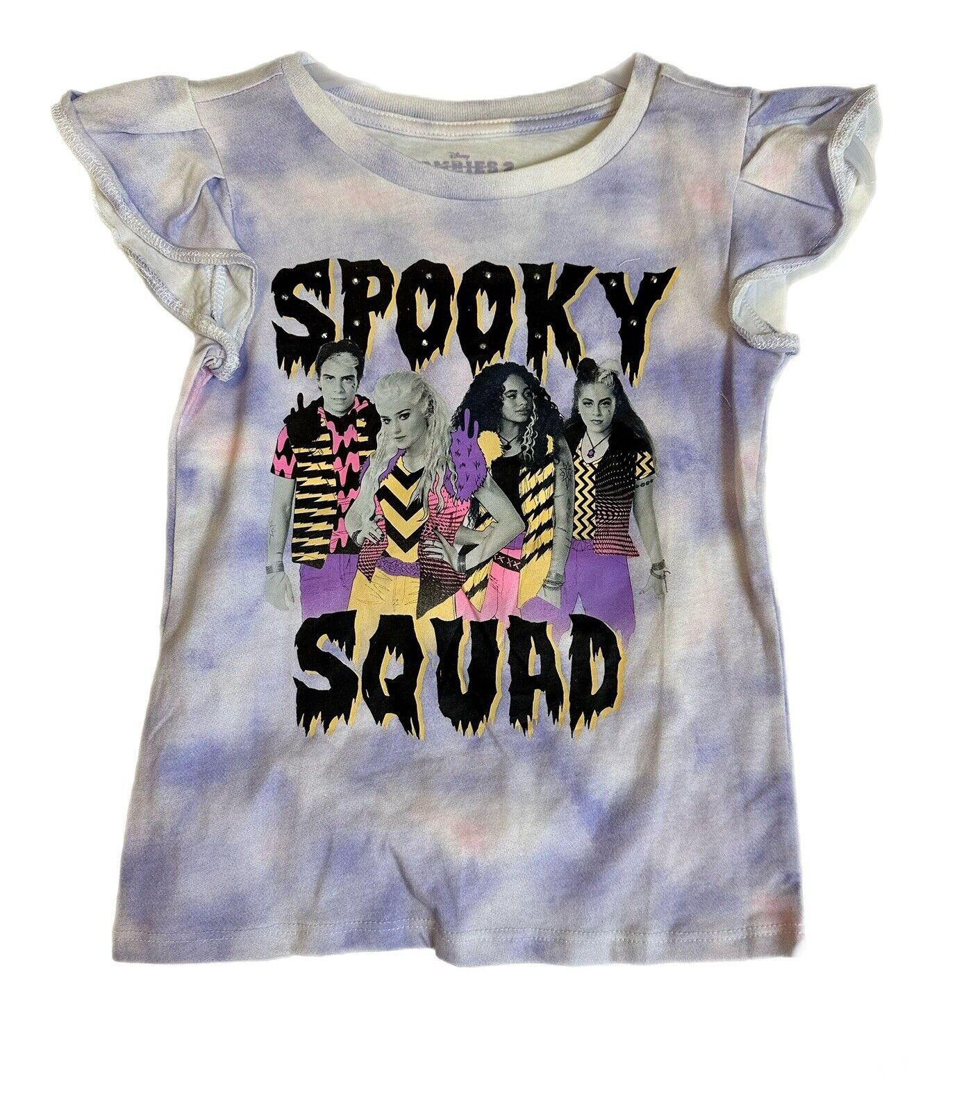 Zombies 2 Spooky Squad T-Shirt Purple Size XS 4/5