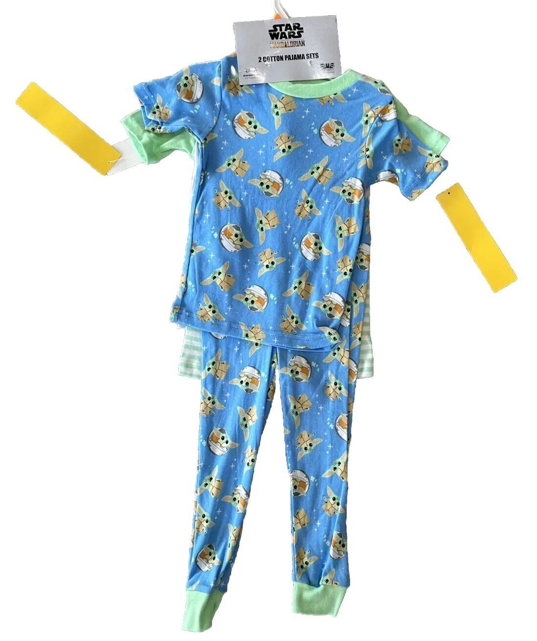 Baby Yoda Size 4T LEGO Star Wars Mandalorian Toddler 4 PIECE PJ SET NEW